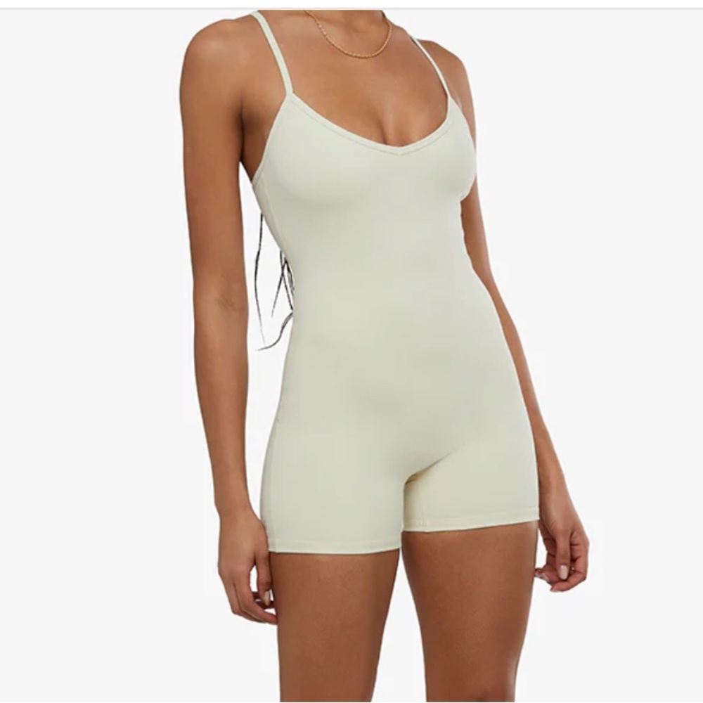 Weworewhat v neck romper